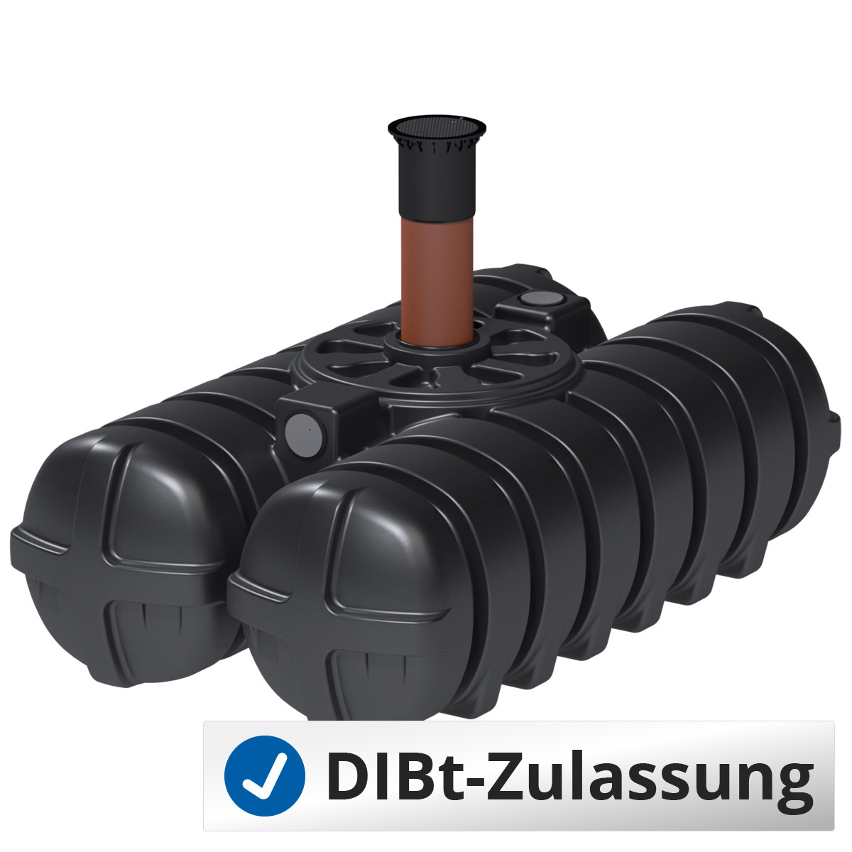 Abwassertank Twinbloc 1500 Liter (mit DIBt-Zulassung)