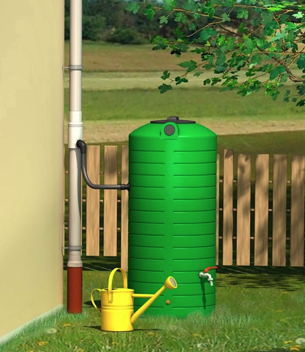 Edelstahl-Fallrohrfilter GRS