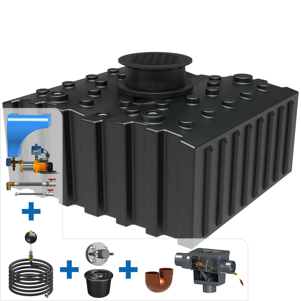 Regenwasseranlage AQa.Line FT 5000 Liter Haus