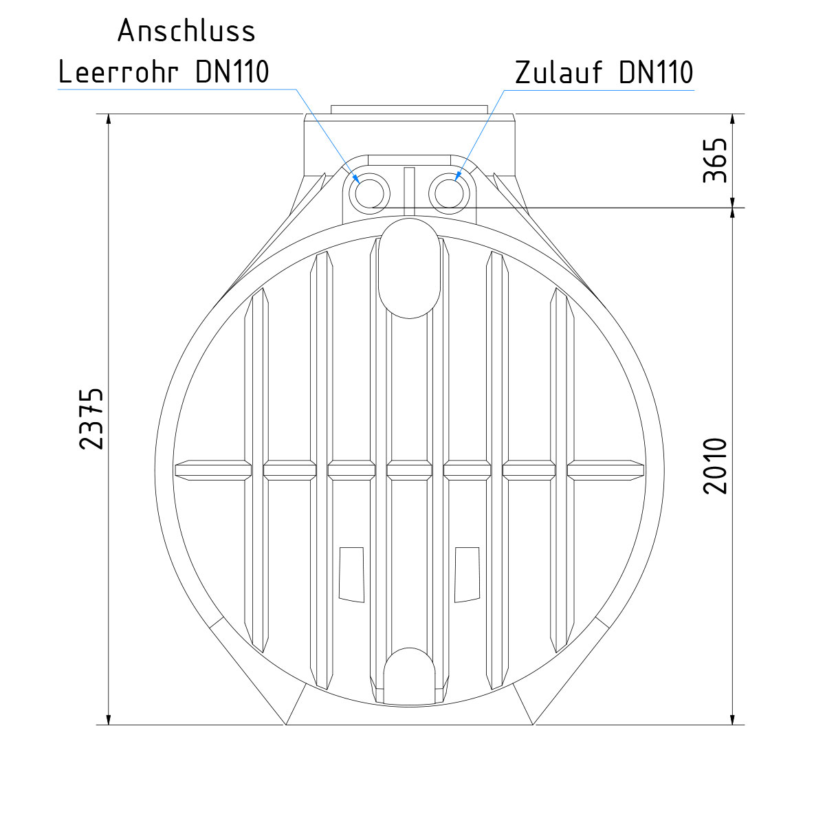 Zisterne Premium 7000 Liter