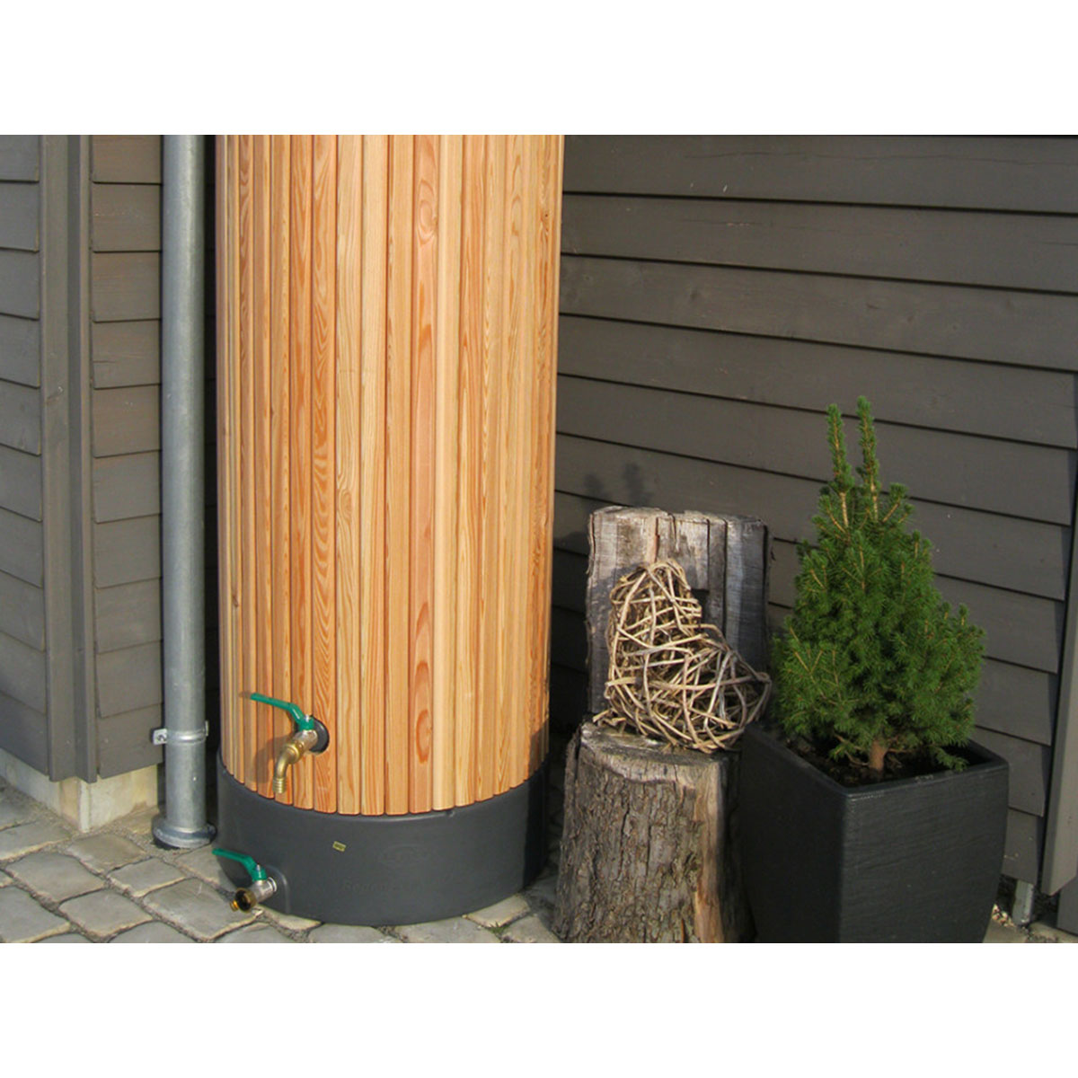 Regentonne Aqua 400 L Holz