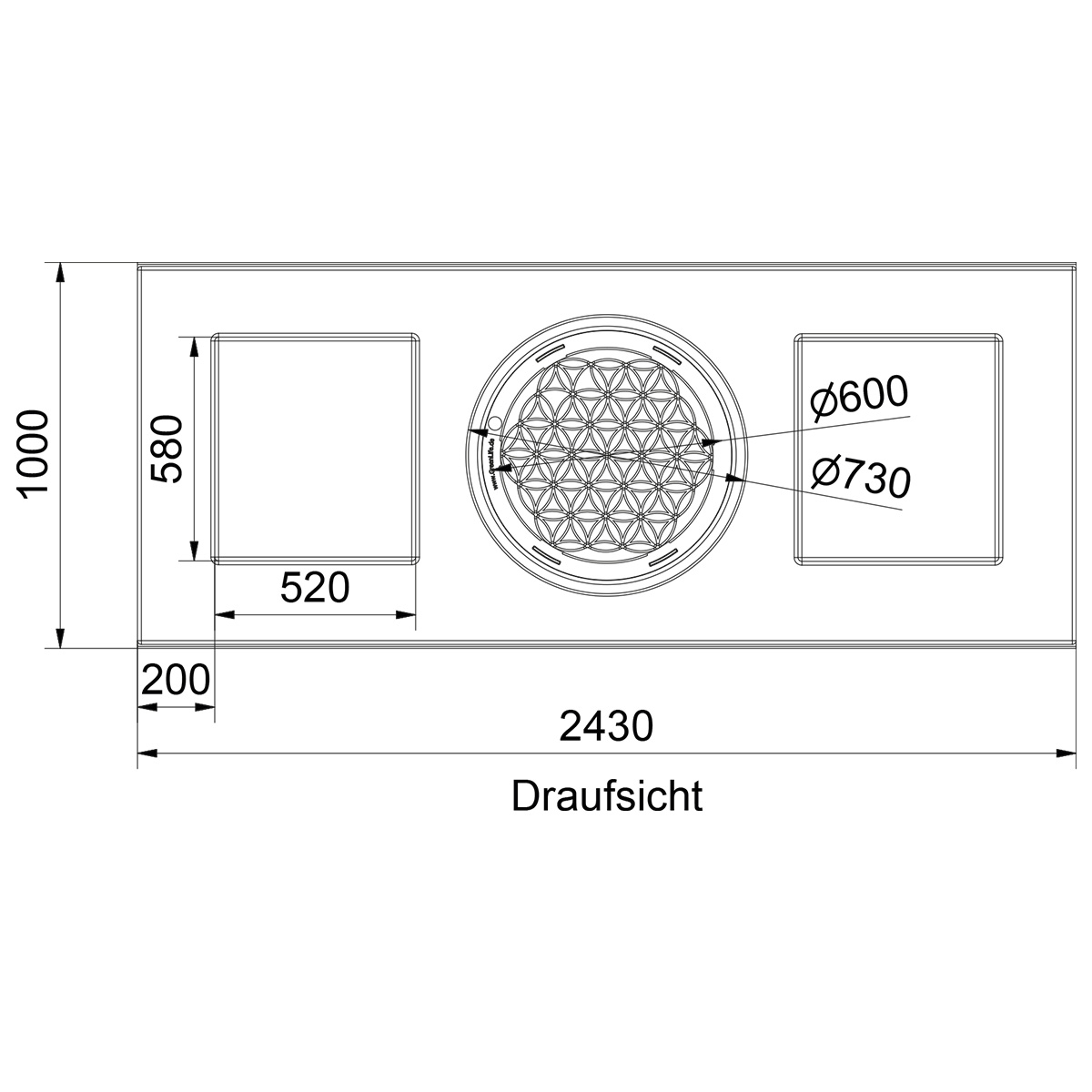 Kellertank AQa.Line 4000 Liter