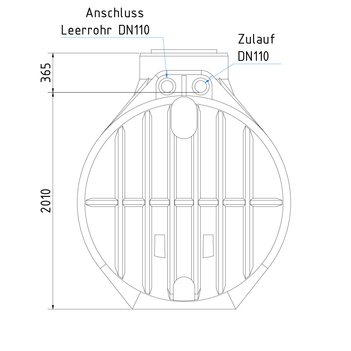 Zisterne Premium 5300 Liter