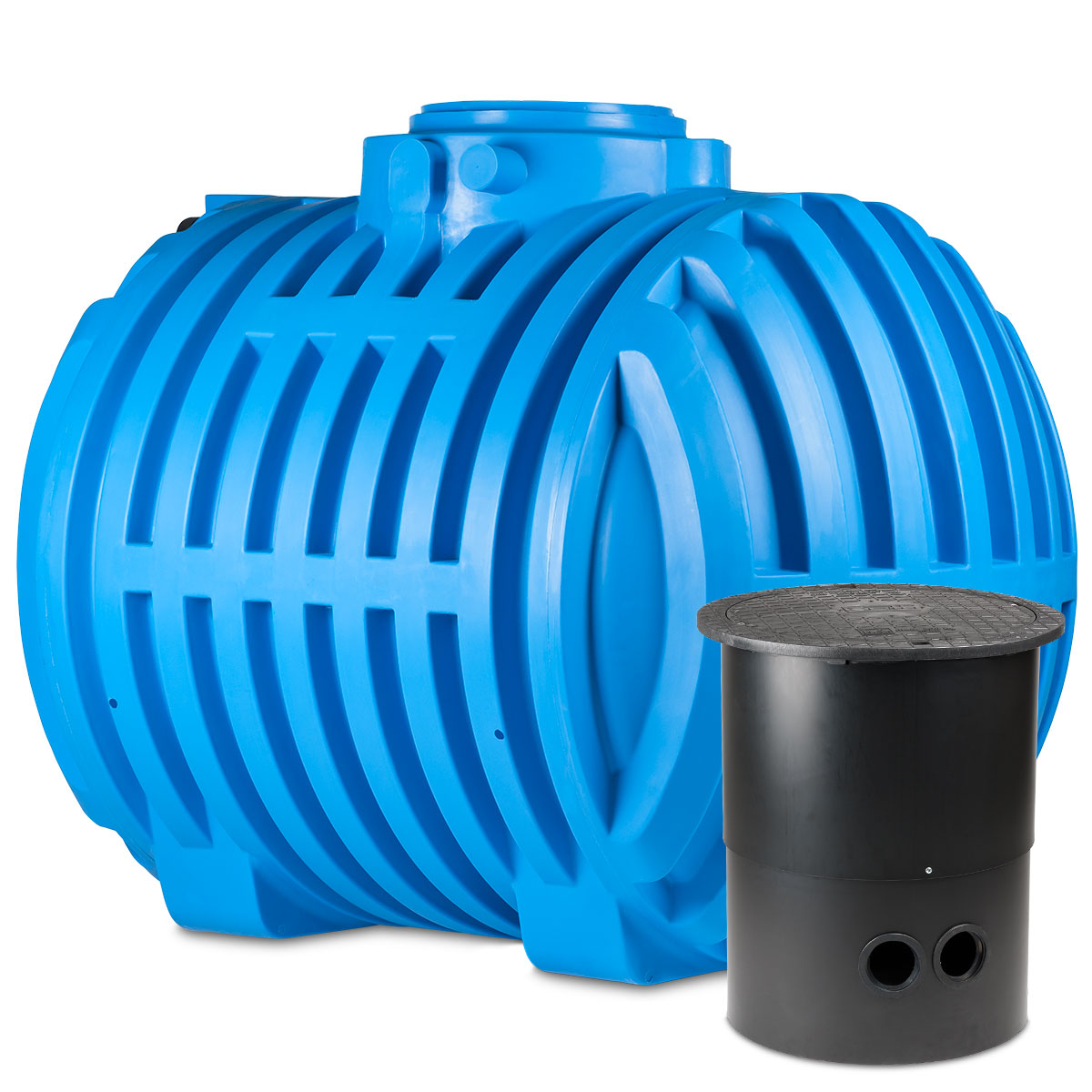 Zisterne BlueStar 4700 Liter Kunststoffzisternen Regenwasser