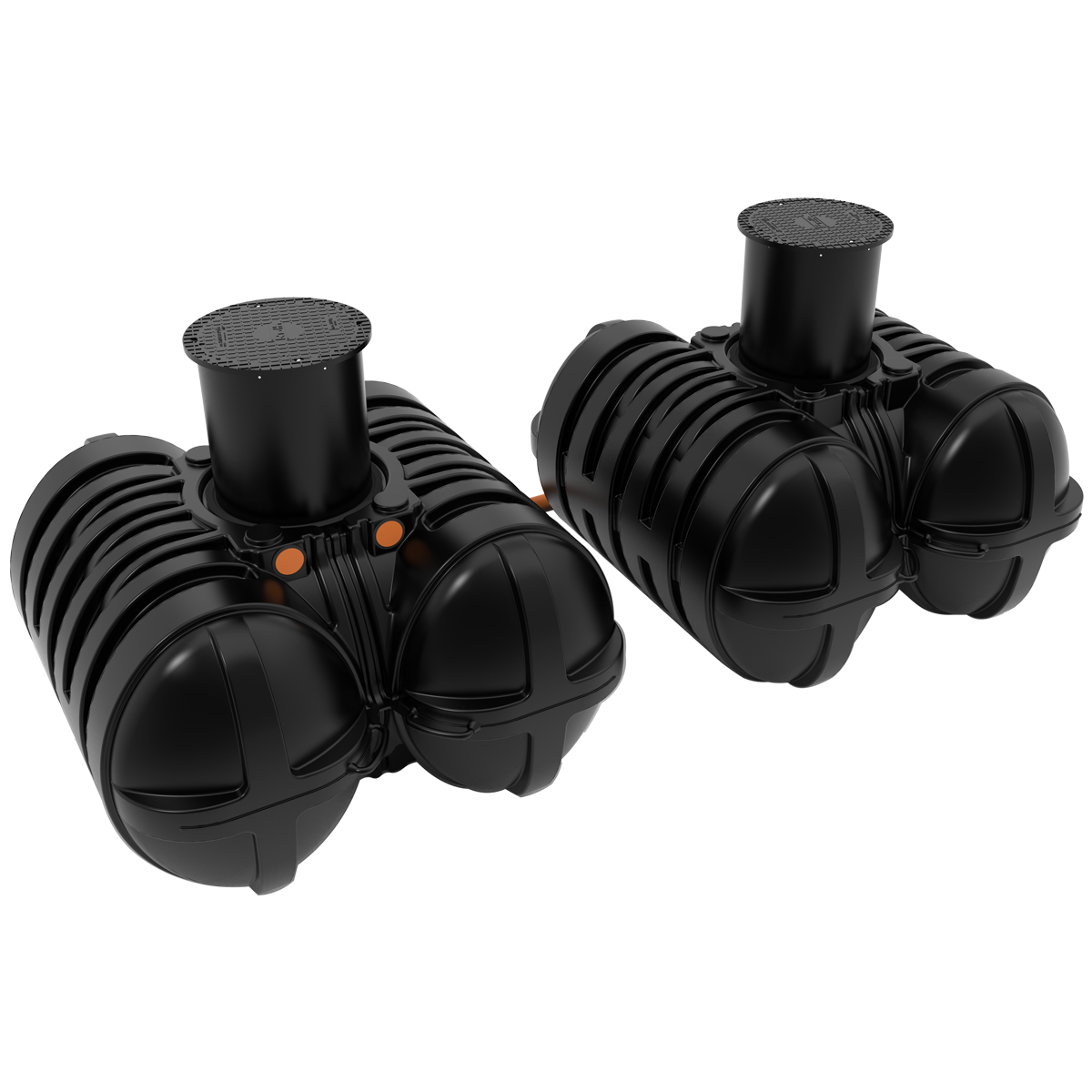 Flachtank Twinbloc 10000 Liter Kunststoffzisternen Regenwasser