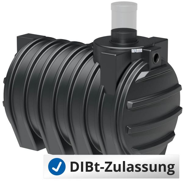 Abwassertank AQa.Line 3000 Liter (mit DIBt-Zulassung) - grundwasserstabil